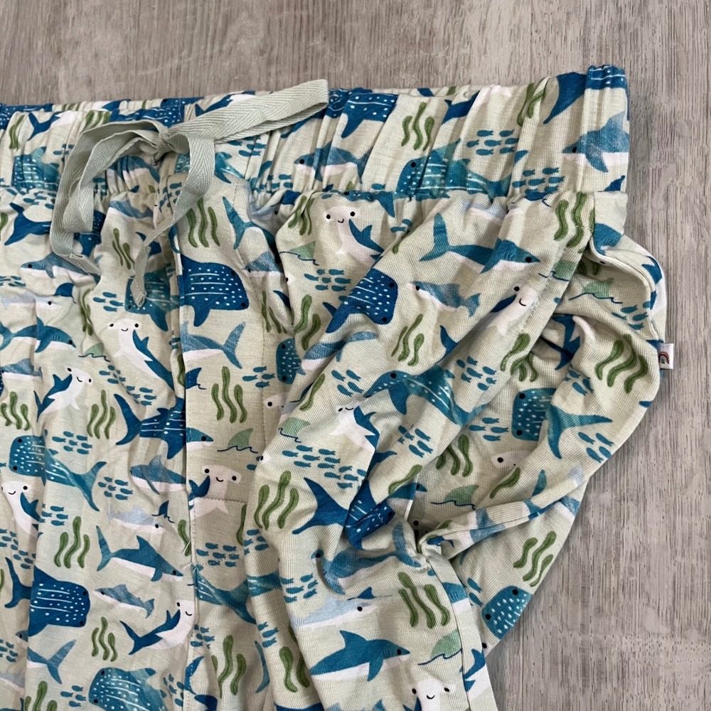 Emerson and Friends Shark Friends Bamboo Pajama Relaxed Pants Lounge Small NWT - Picture 4 of 12